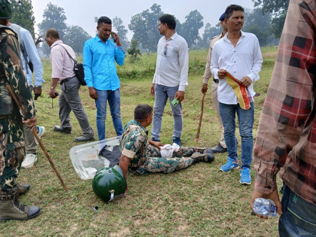 सुरगुजा में  पुलिस टीम पर हमला करने वाले उपद्रवीओ की हुई पहचान