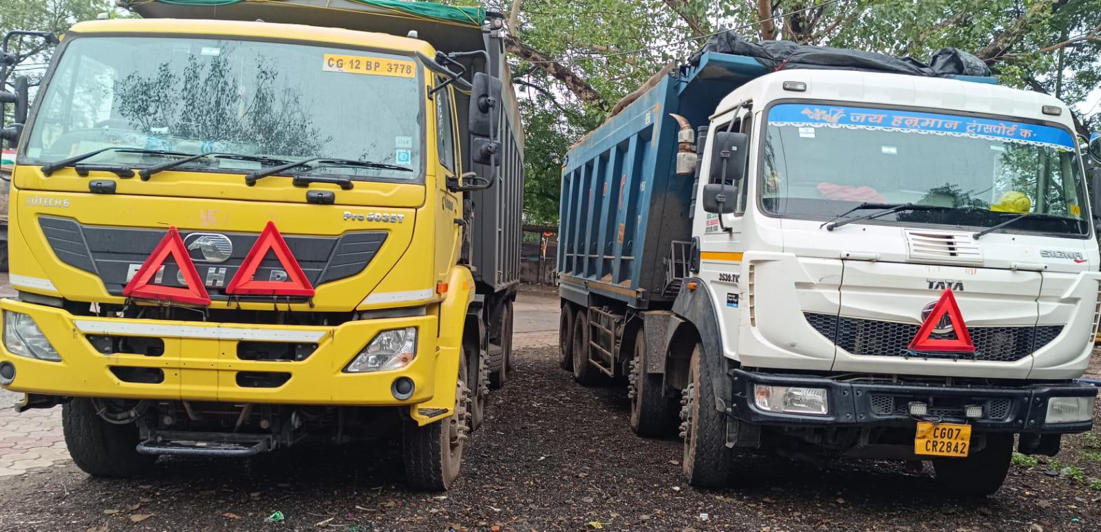 जांजगीर-चांपा में उतरा ‘विष्णु का सुदर्शन’ — एक ही रात में रेत माफिया का चीरहरण, 50 से अधिक ट्रैक्टर-टिप्पर और JCB जब्त