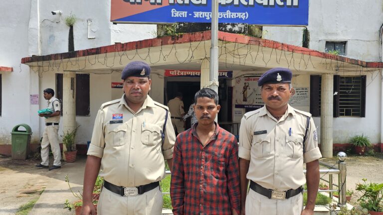 बेटे ने पिता की पत्थर से हत्या, आरोपी गिरफ्तार