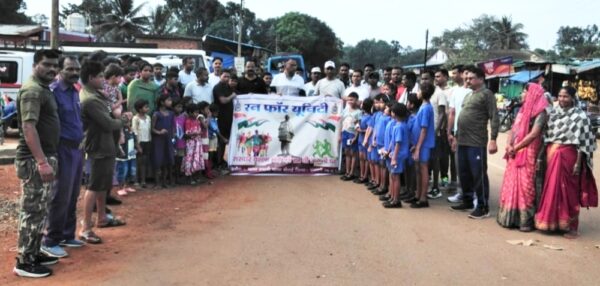 एकता की दौड़, जागरूकता का संकल्प  बोराई थाना में सरदार पटेल जयंती पर गूंजा राष्ट्रप्रेम