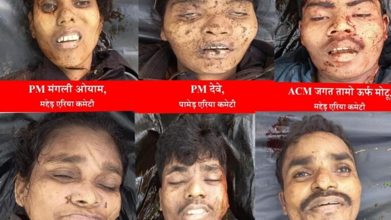 छत्तीसगढ़ मुठभेड़ में 27 लाख के  छह नक्सली  ईनामी मारे गए