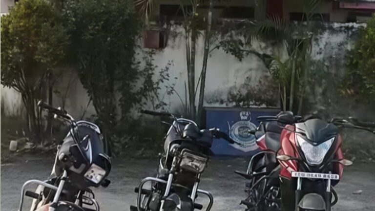 बाइक चोरी का खुलासा, नाबालिग से 40 हजार व 3 मोटरसायकल की बरामद