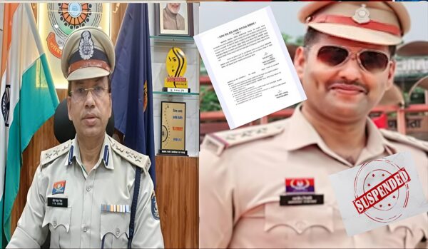 SSPशशि मोहन सिंह ने दो दिन के भीतर, टीआई समेत आरक्षक  निलंबित