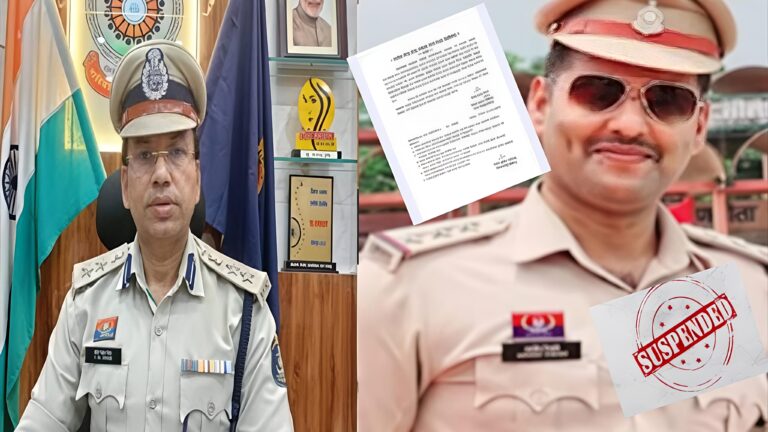 SSPशशि मोहन सिंह ने दो दिन के भीतर, टीआई समेत आरक्षक  निलंबित