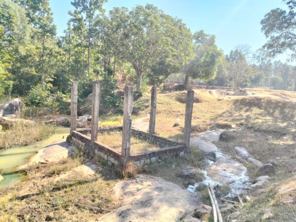 आज़ादी के 70 साल बाद भी ईचकेला पंचायत में  नहीं मुक्तिधाम