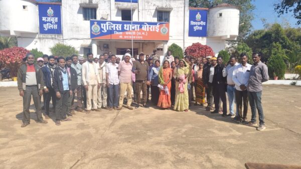 नगरी विकासखंड  में शांति समिति की बैठक आयोजित