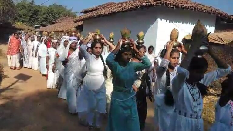 धमतरी मैनपुर बनियाड़ीह में गुरु घासीदास जयंती की धूम