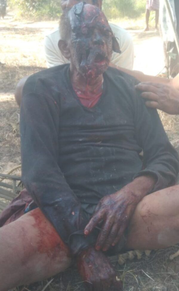 राजपुर वन परिक्षेत्र में जंगली भालू का हमला, दो ग्रामीण गंभीर घायल