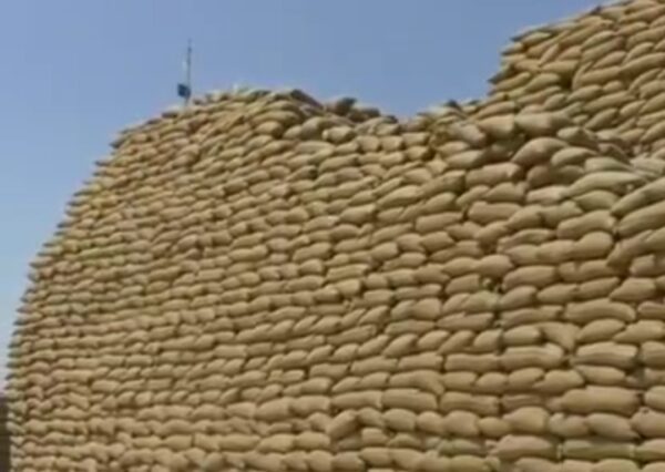 धान खरीदी केंद्र में 6000 बोरी धान गायब