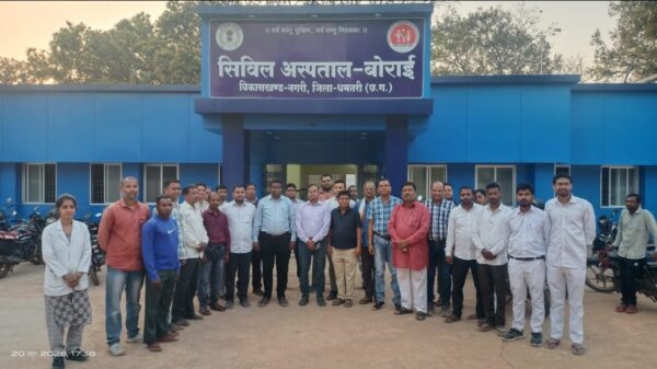 सिविल अस्पताल बोराई में जीवन दीप समिति की बैठक संपन्न