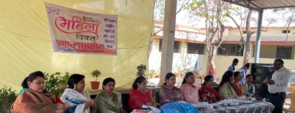 बद्री नारायण बगड़िया शास उ मा वि नेवरा में महिला दिवस मनाया